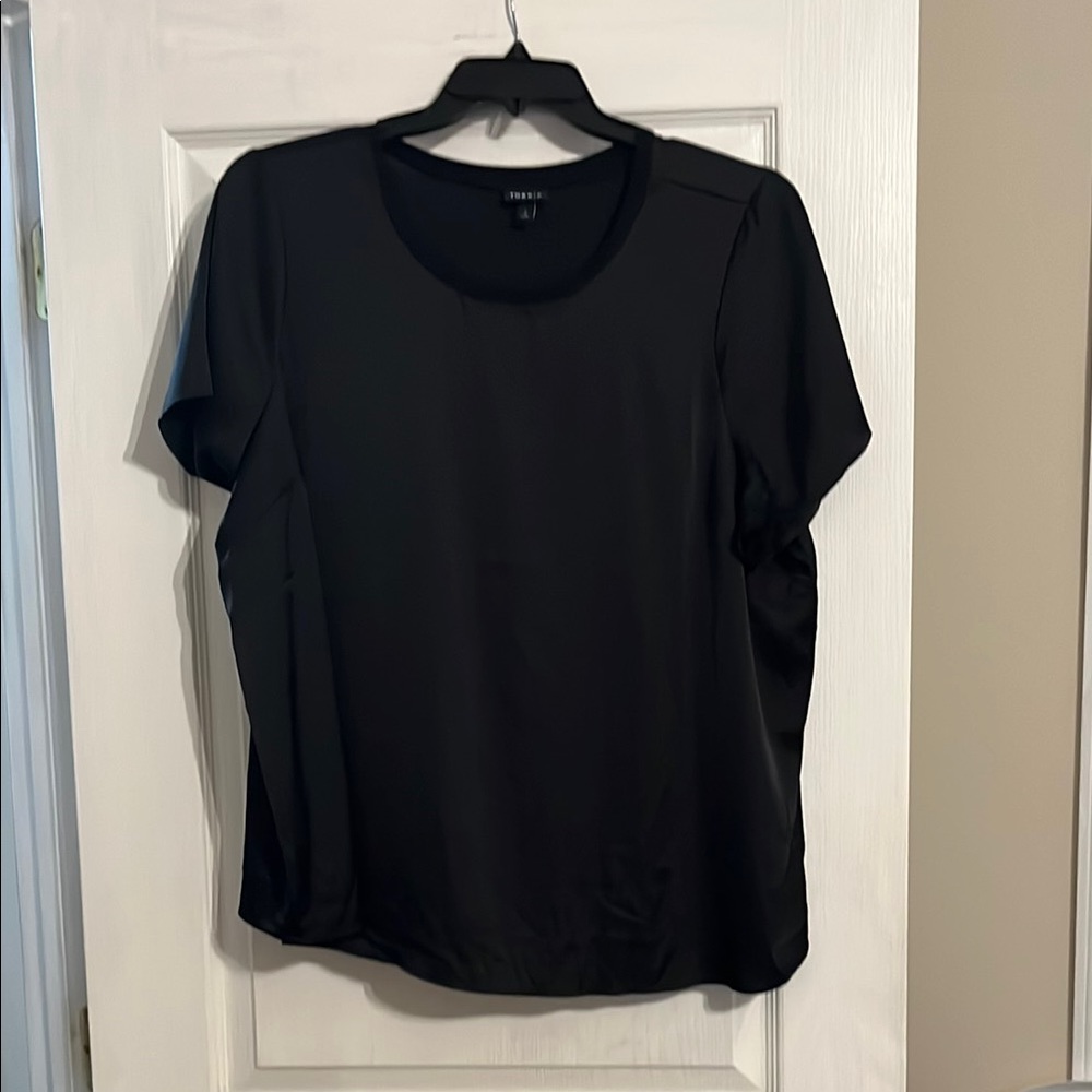Torrid Classic Black Short Sleeve Tee